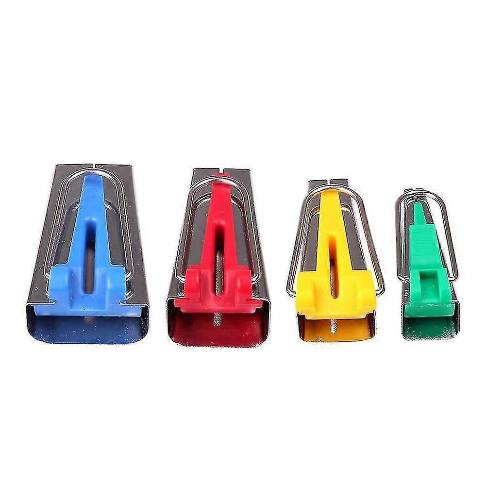 4pcs/set Multifunction Sewing Bias Tape Maker Set Household Diy Patchwork Quilting Tool Machine Binding Sewing Accessories Kit