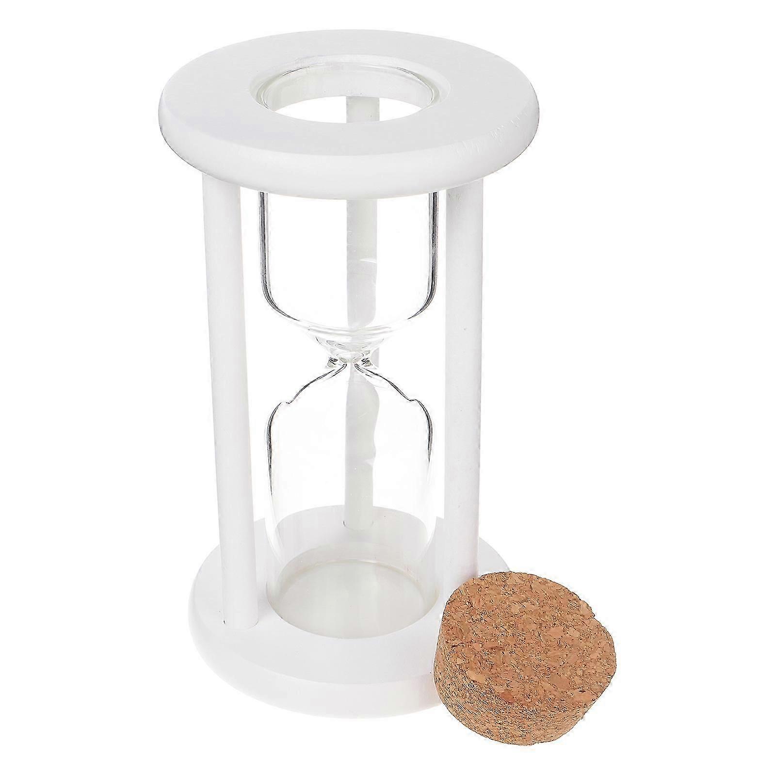 Refillable DIY Wooden Hourglass, Empty Sand Timer for Home Decor & Timing