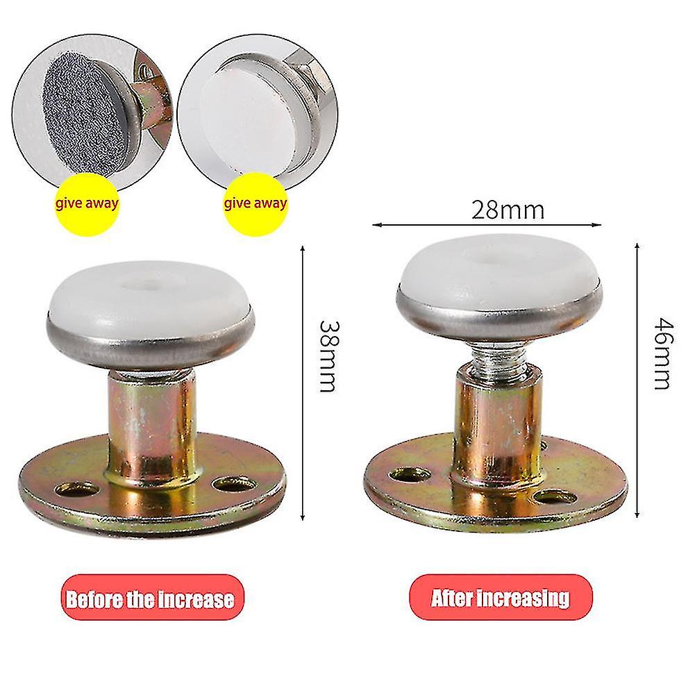 Threaded Bed Frame Adjustable Anti-shake Tool Telescopic Support For Home Room Wall