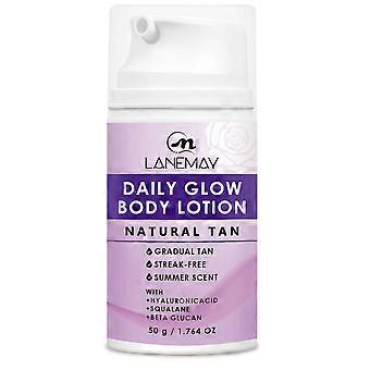 Zelfbruinende bodylotion, medium - Hydraterende, natuurlijk ogende zelfbruiner zonder zon, streeploos, lichtgewicht