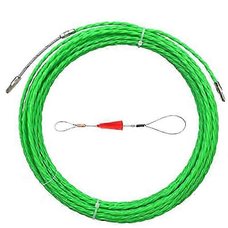 10M 33Ft Fish Tape Cable Puller Kit 4.5Mm PET Electrical Cable Puller Through Wall Wire Guide Device