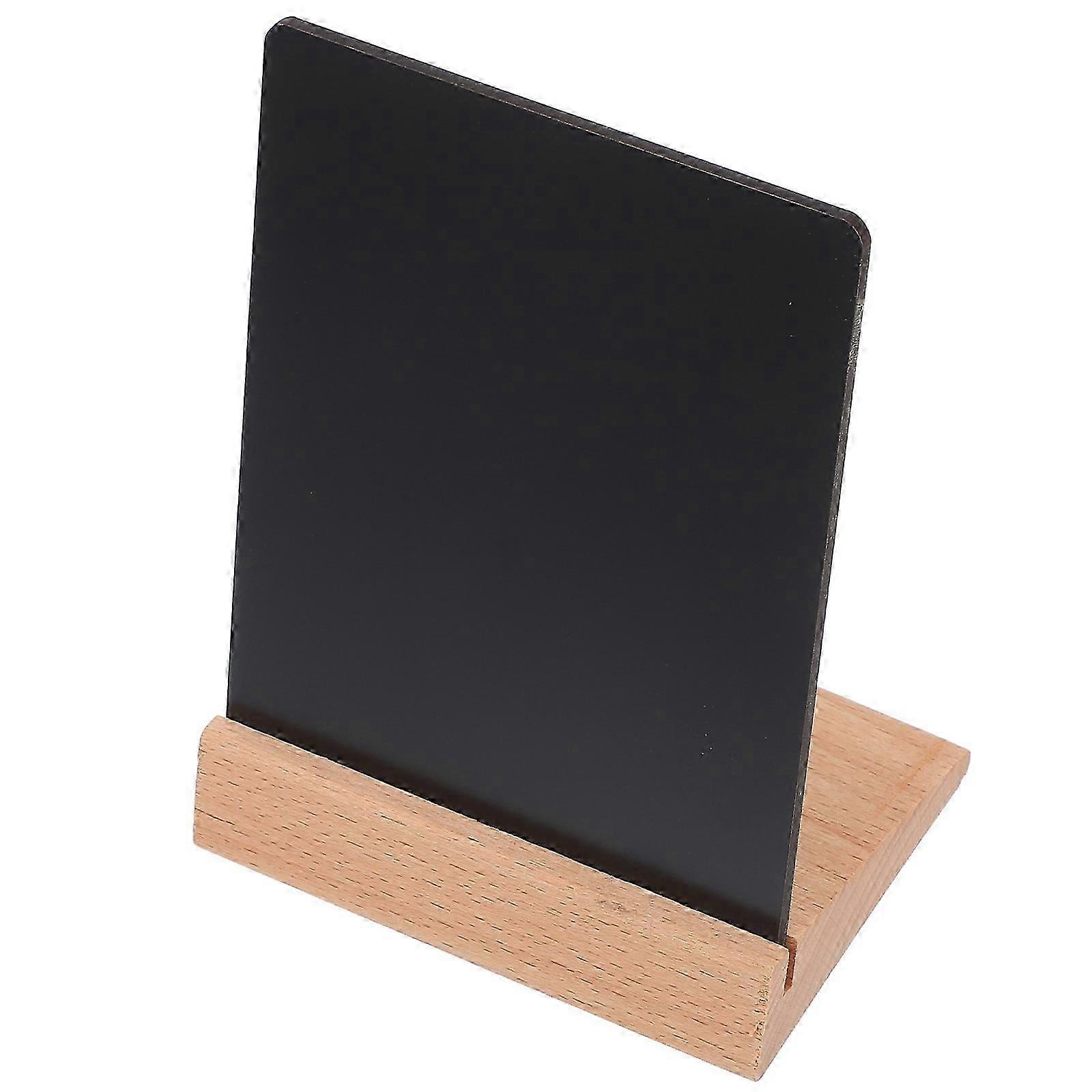 Chalkboard Signs Decorative Blackboard Business Use Rectangular Shape ABS Material 1Set
