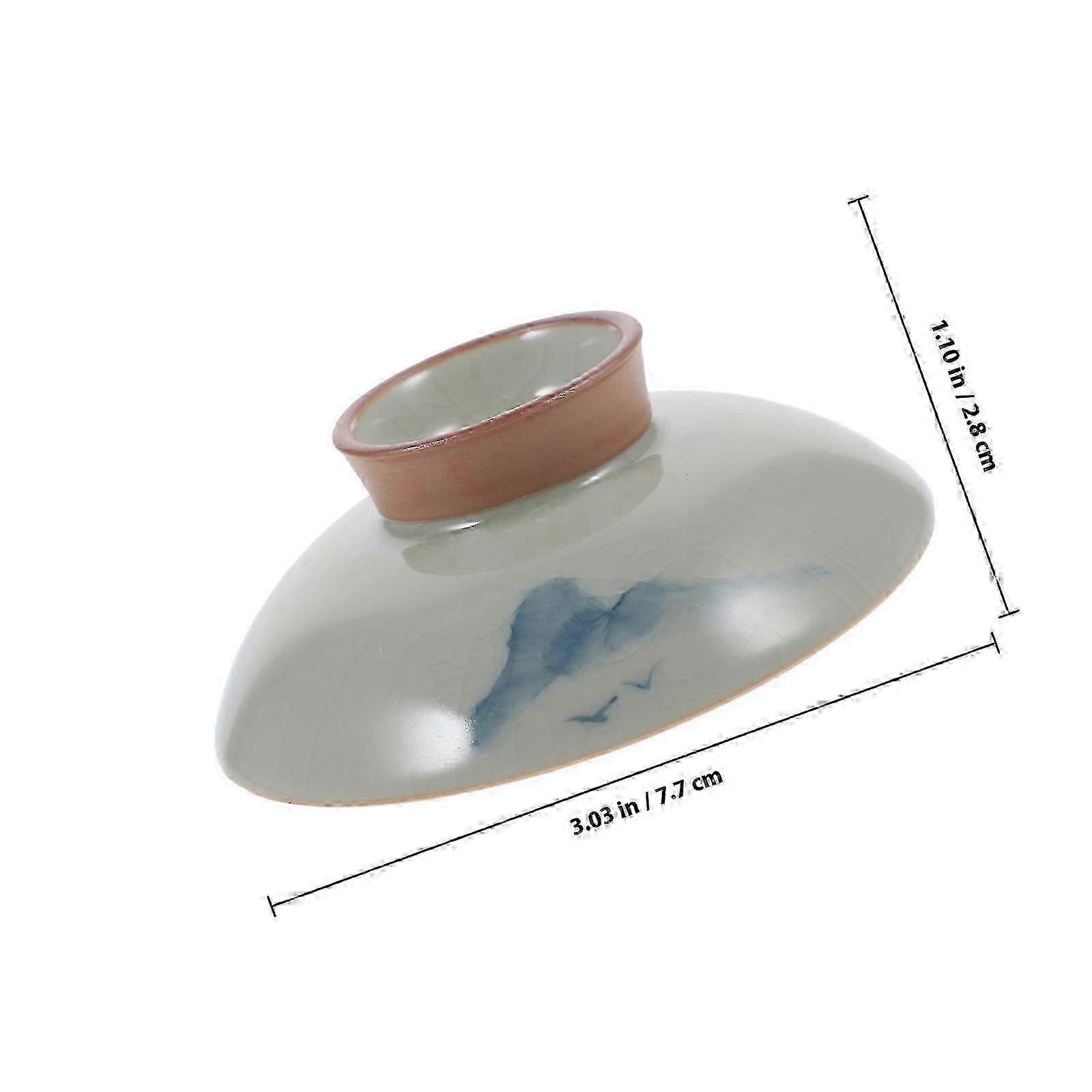 Ceramic Tea Bowl Lid Replacement for Cup
