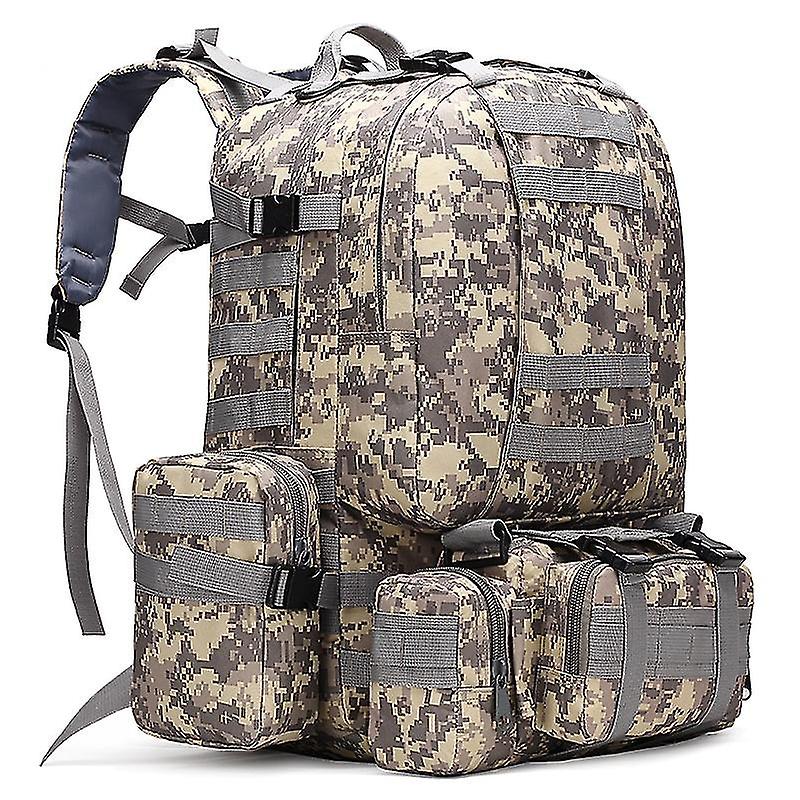 50l σακίδιο πλάτης Molle τσάντα 1000d νάιλον σακίδιο πλάτης αθλητικό υπαίθριο σακίδιο ταξιδιού