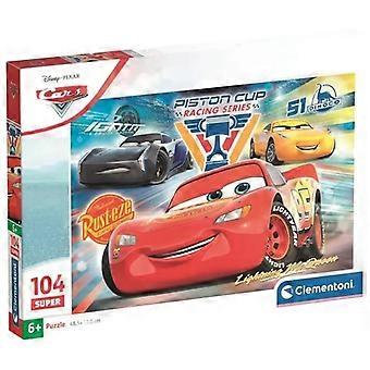 Clementoni Disney Pixar Cars superpuzzel met 104 stukjes
