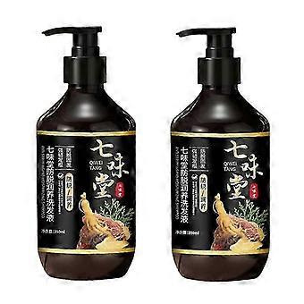 2X Haarausfall-Prävention Ginseng Ingwer Haarpflegeshampoo