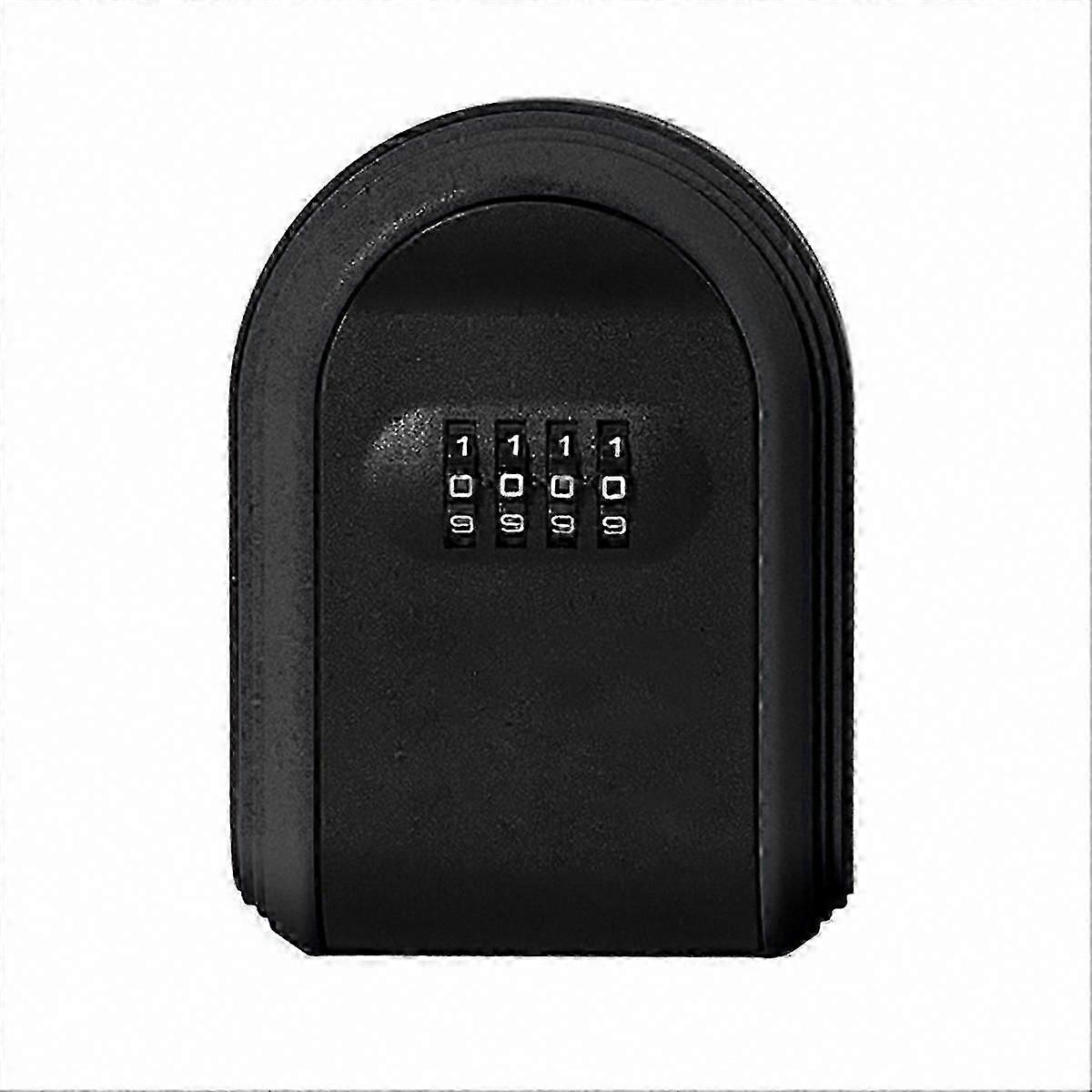 Weatherproof Key Safe Box 4 Digit Combination Black