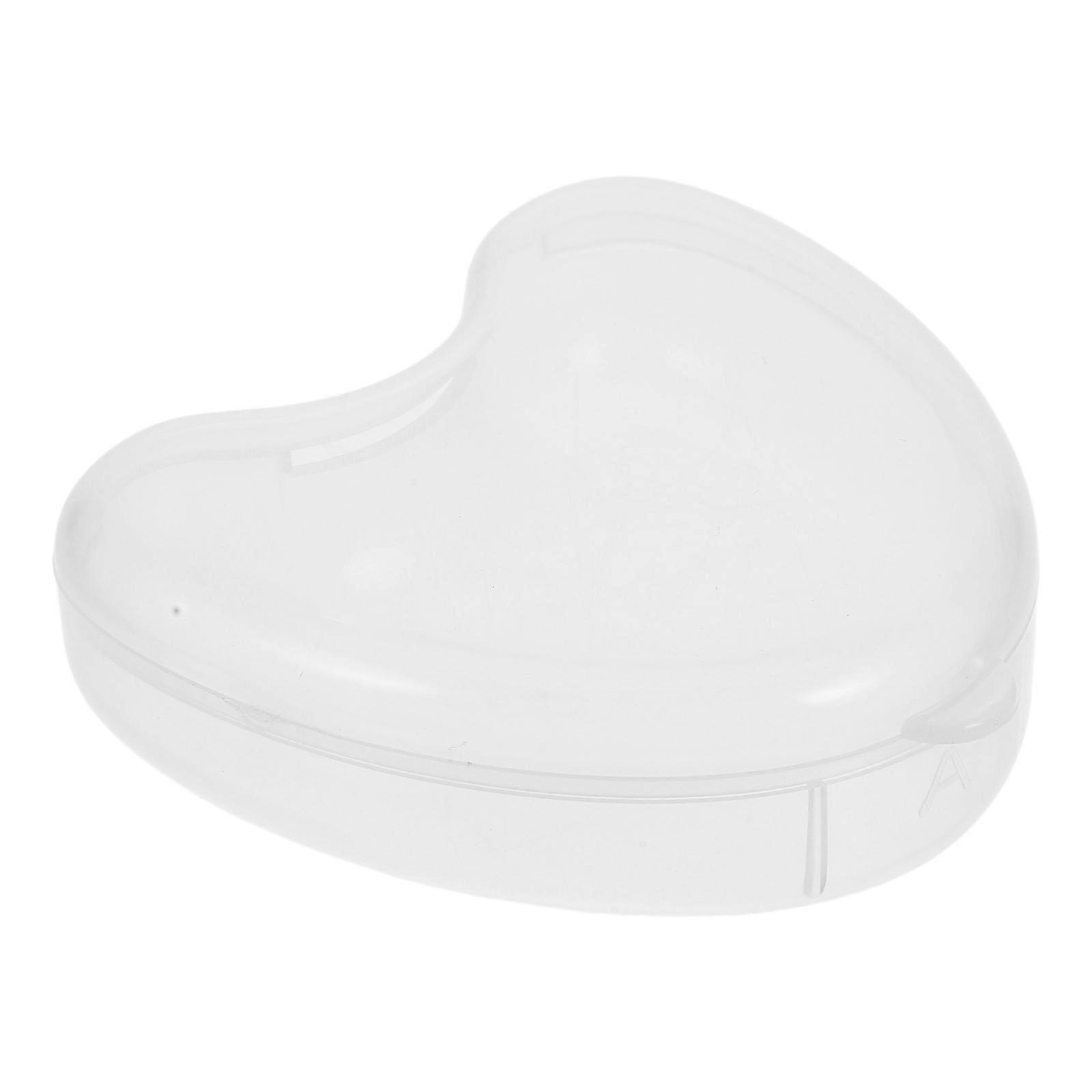1PC Denture Storage Box Transparent False Teeth Appliance Container Case for Daily Use