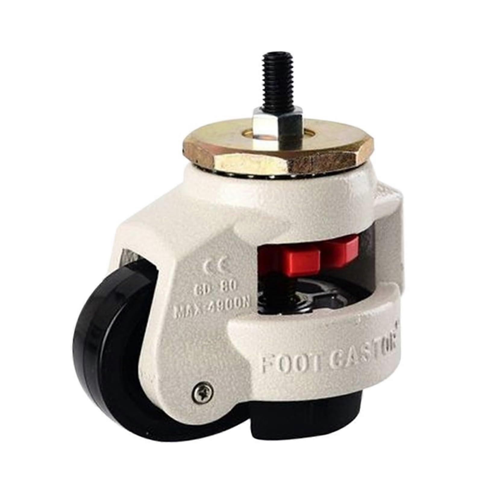 GD40S Adjustable Leveling Casters Wheel for Equipment Precise Fit Quick Installation