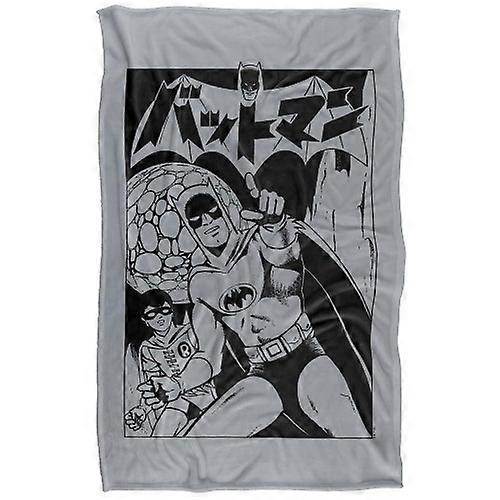 Batman Kanji Cover Soft Touch Blanket