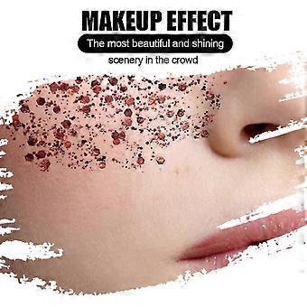 Sequin Gel Set Makeup Fish Scale Sequin Gel Glitter Stage Performance Eyeshadow Makeup Prop White