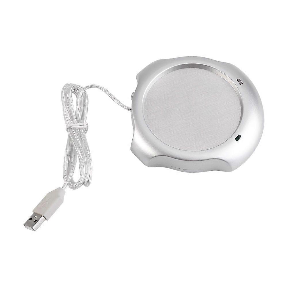 USB-Powered Mug Warmer, Adjustable Temperature, Universal Cup Compatibility