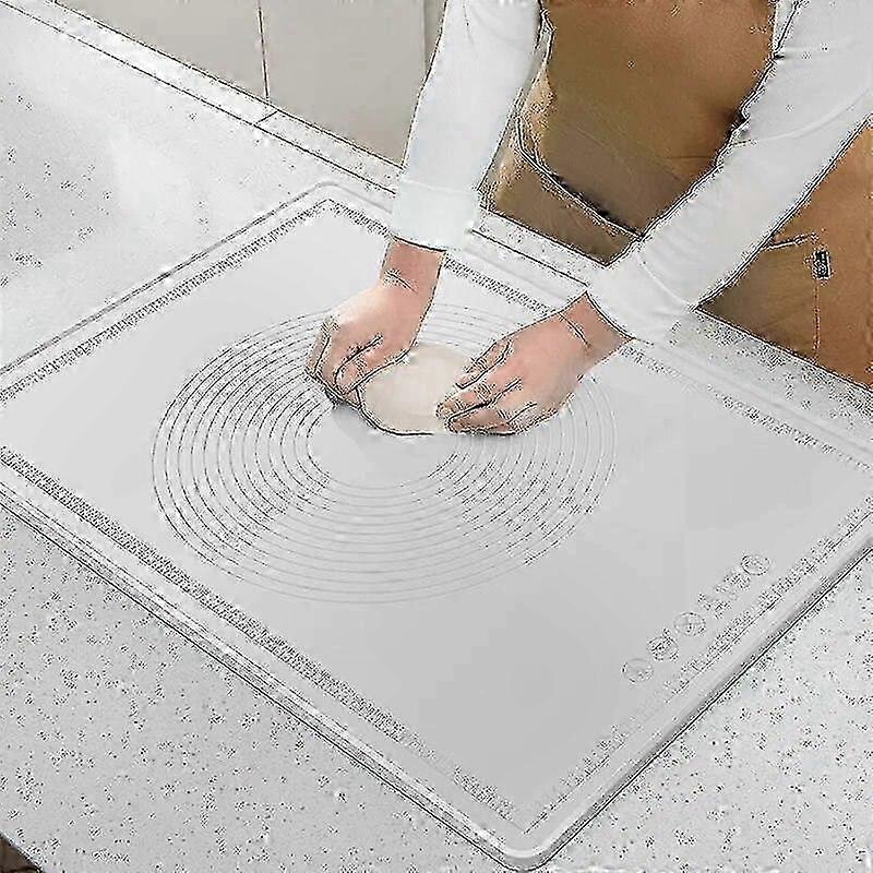 Silicone Rolling Mat with Non-Slip Surface for Food Prep and Baking Multi-Function Kitchen Tool