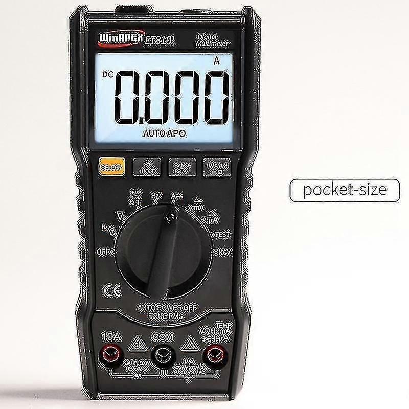 Thermometry Digital Multimeter Voltmeter Ammeter Ac Dc Ohm Current Circuit Buzzer