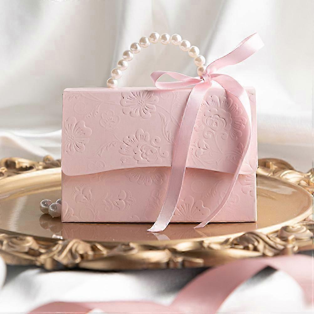 6Pcs Pearl Gift Wrapping Box Present Storage Box