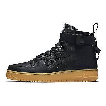 Nike Sf Air Force 1 Mid Black Gum 917753-003