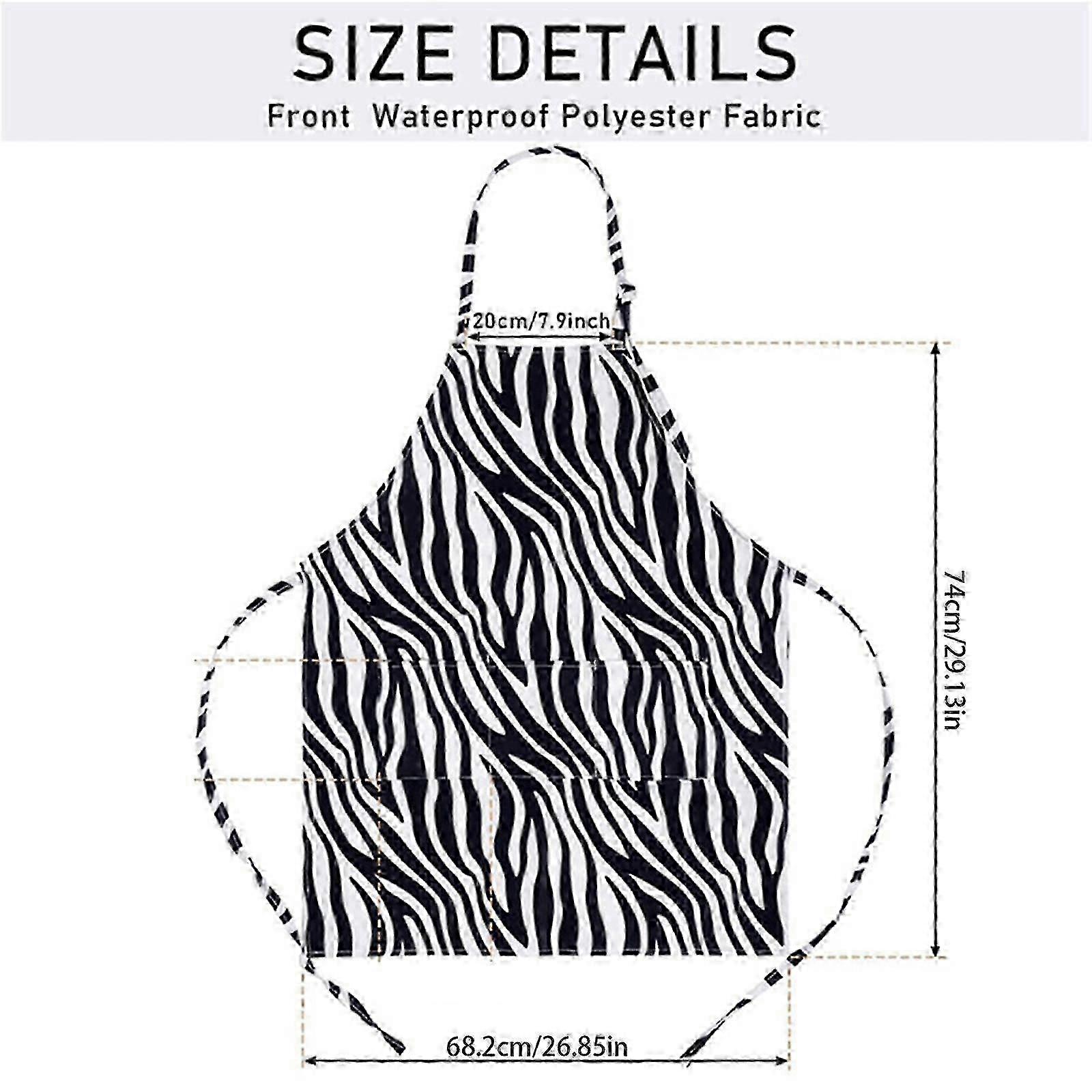 Leopard Pattern Adjustable Apron