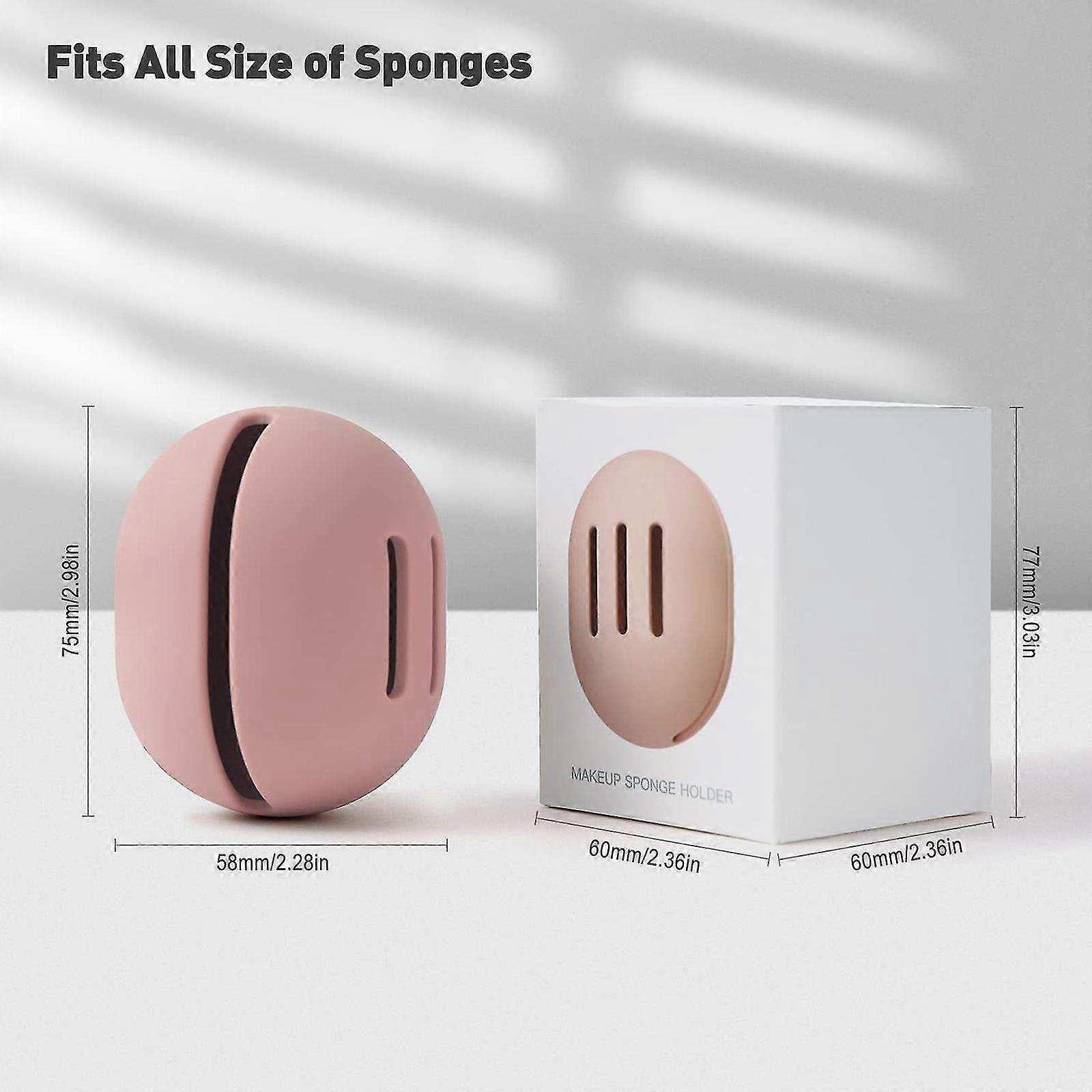 Silicone Makeup Sponge Holder Make Up Blender Case Shatterproof Make Up Tools