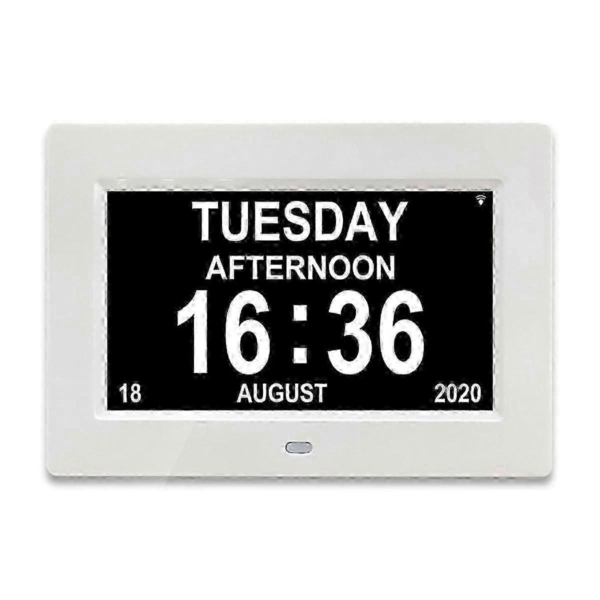 Senior-Friendly Digital Calendar Clock