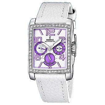 Festina Mademoiselle Quartz Analog Women's Watch with Cowskin Bracelet F16362/D