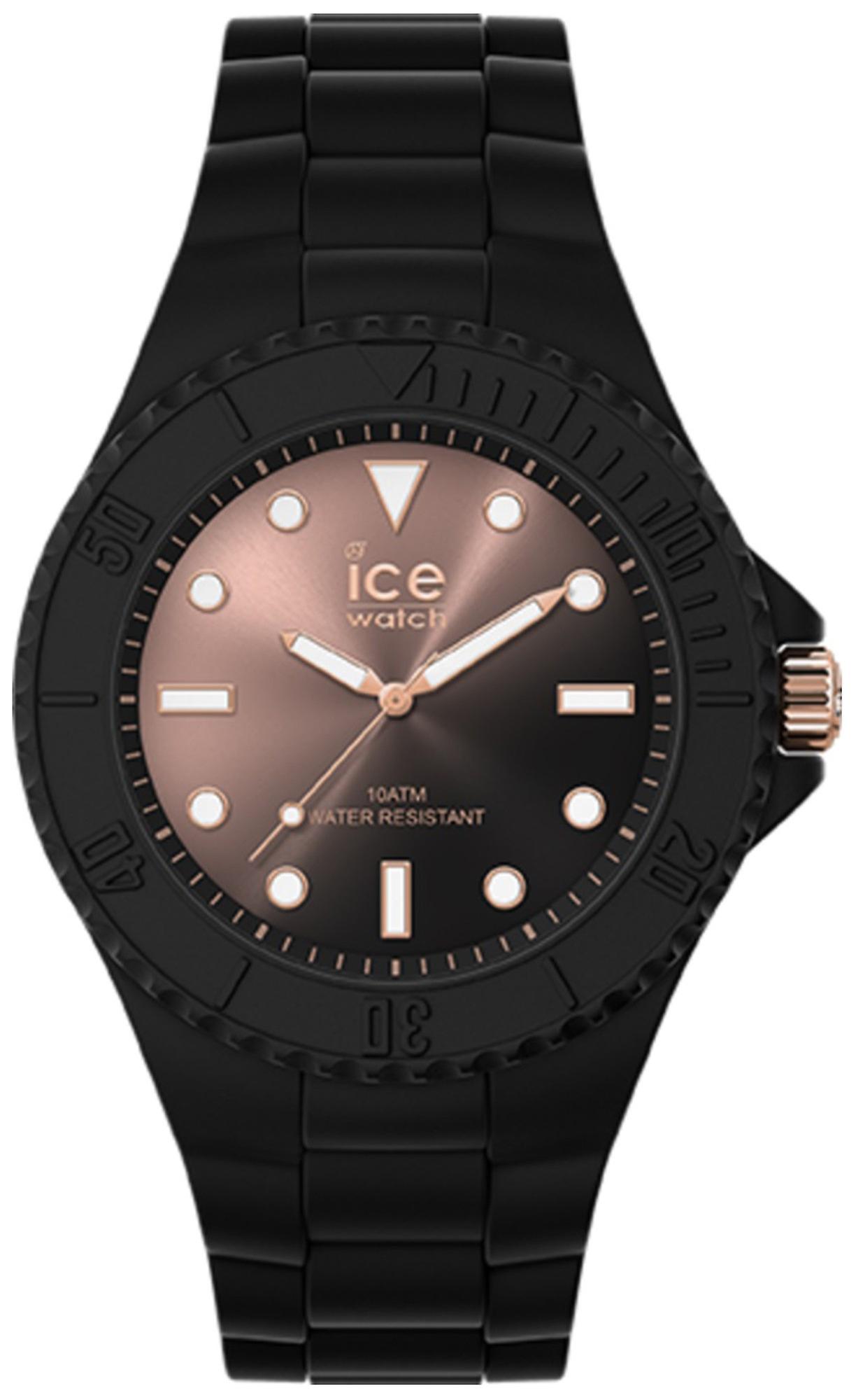 Ice generation watch for Unisex Analog Quartz with Silicone Bracelet IC019157