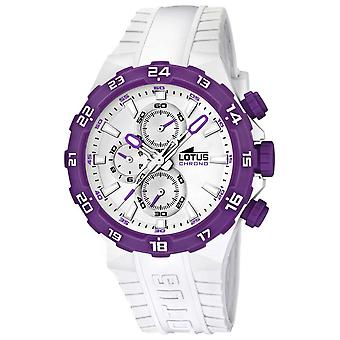 Lotus champion Quartz Analog Woman Watch with Silicone Bracelet 15800/8