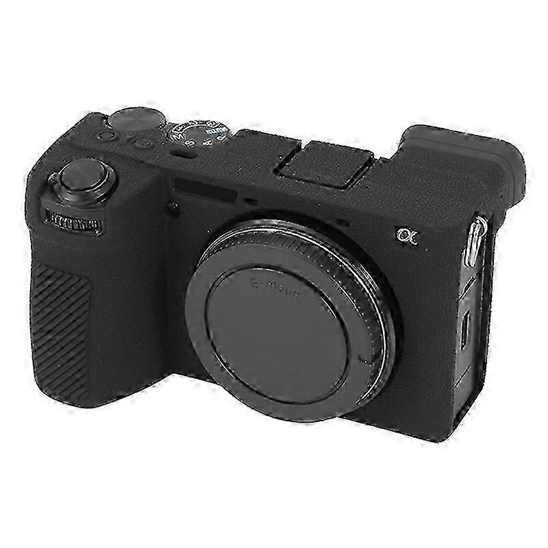 Litchi Texture Silicone Case For Sony ILCE-6700 / A6700