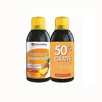 Complément alimentaire Forté Pharma Slim Drenante 500 ml Ananas 2 unités