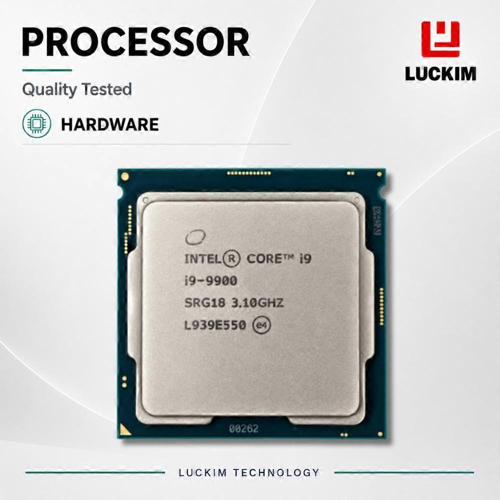 I9-9900 Masaüstü İşlemci 8 Çekirdek 16 İş Parçacığı 3.1GHz 16MB Önbellek LGA1151 CPU 65W DDR4