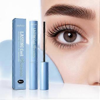 3D Volumizing Waterproof Mascara - Long Lasting Curling & Thickening Black Lash Mascara, Smudge Resistant All Day Wear - Bold Curled Eyelashes 
