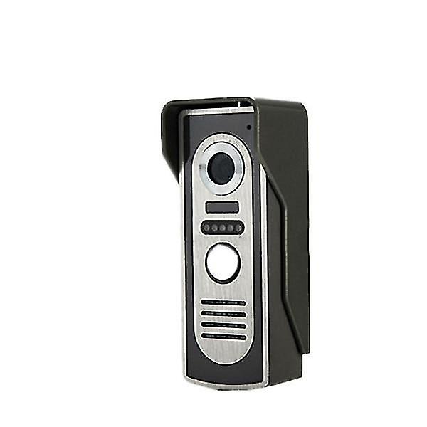 Wired 7" Video Intercom System- Outdoor Doorbel Cameral With Push Button Hd