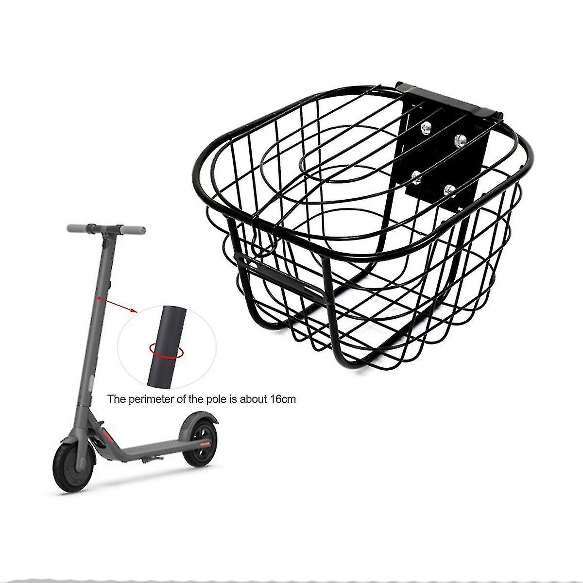 Electric Scooter Basket Vegetable Basket, Compatible With Ninebot