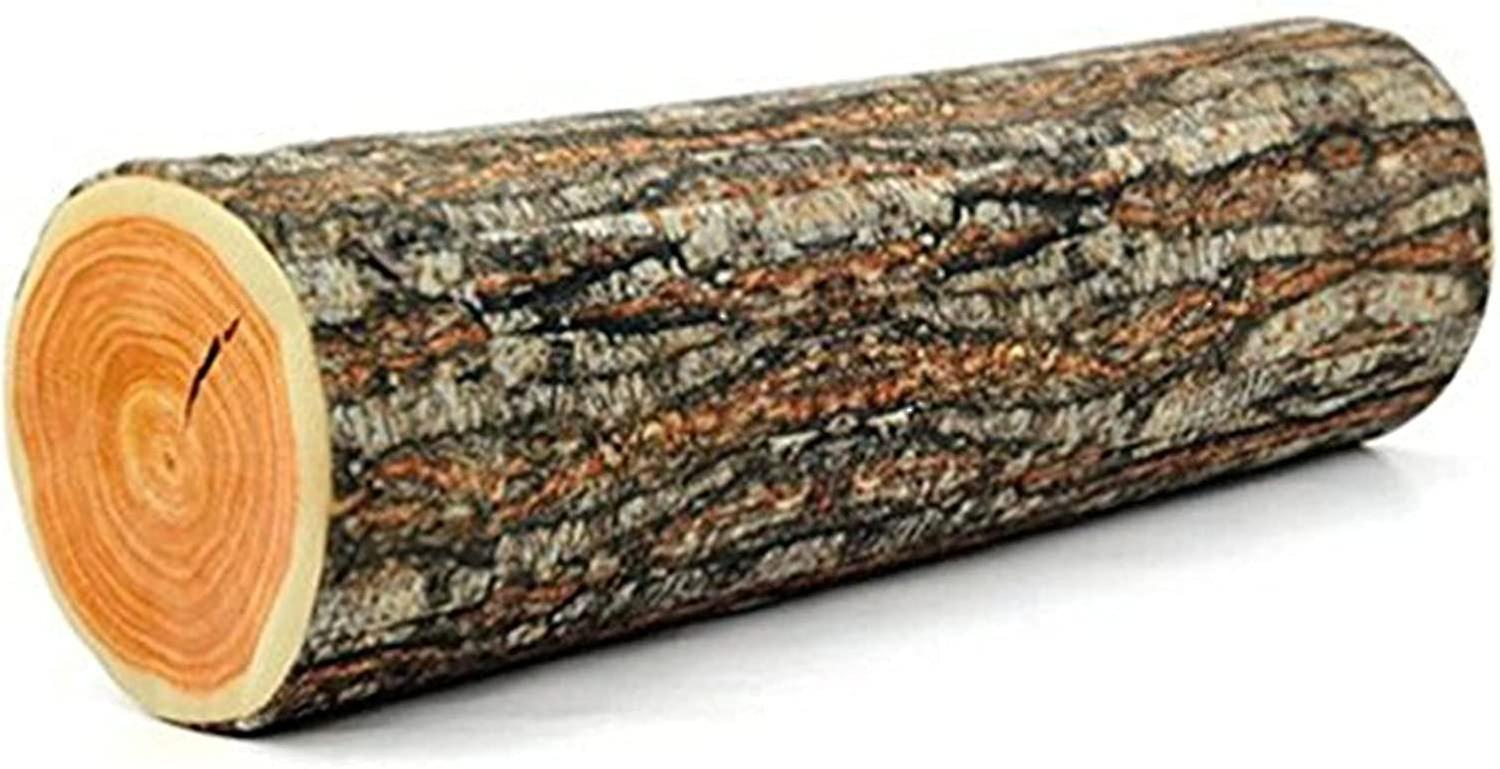 Natural Wood Design Tree Trunk Log Cushion