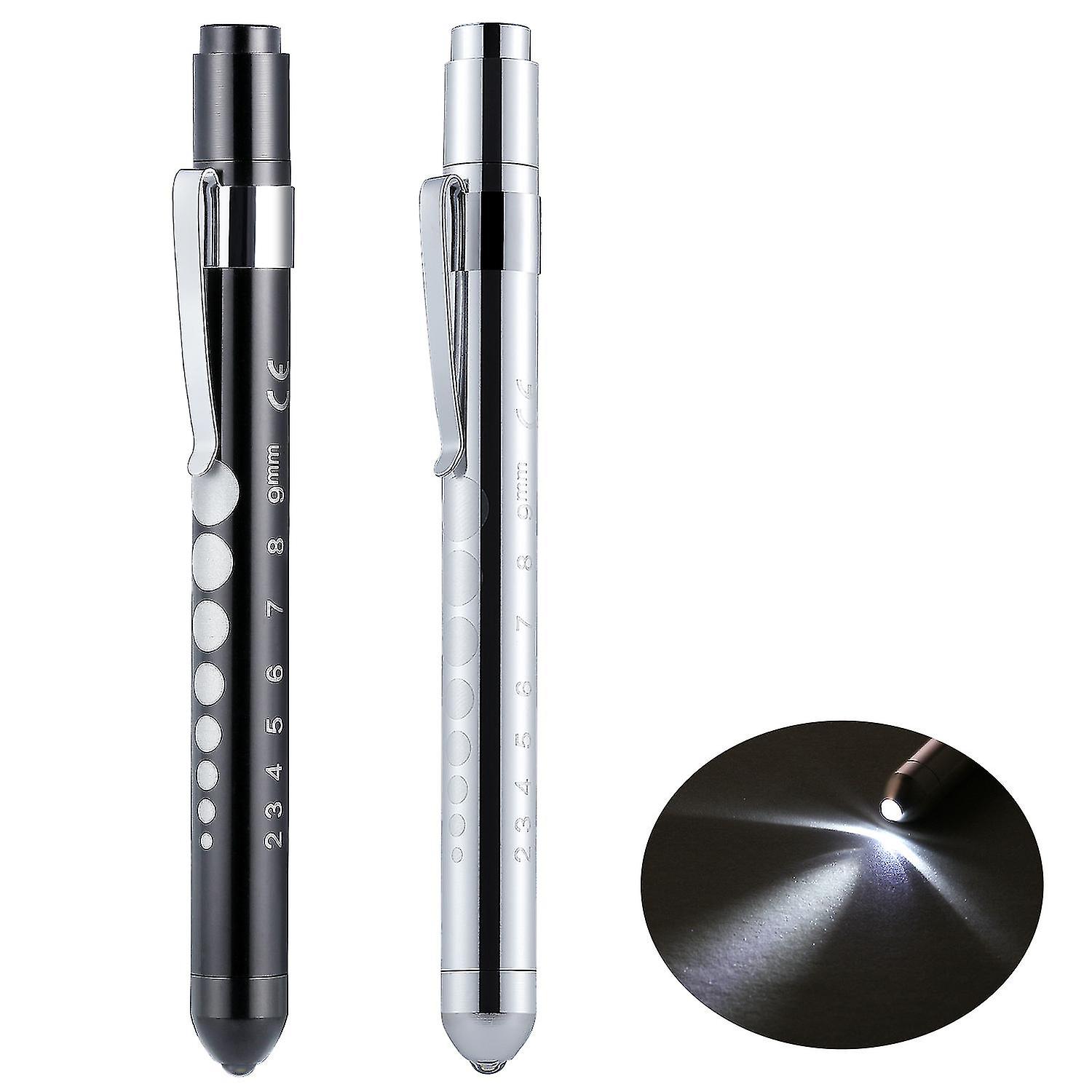Pistola Medica Diagnostica, Torcia A LED Torcia Elettrica Penna Elettrica Penna Medica Luce Con Pupilla Calibro per Infermiera Medico con Clip Da T...