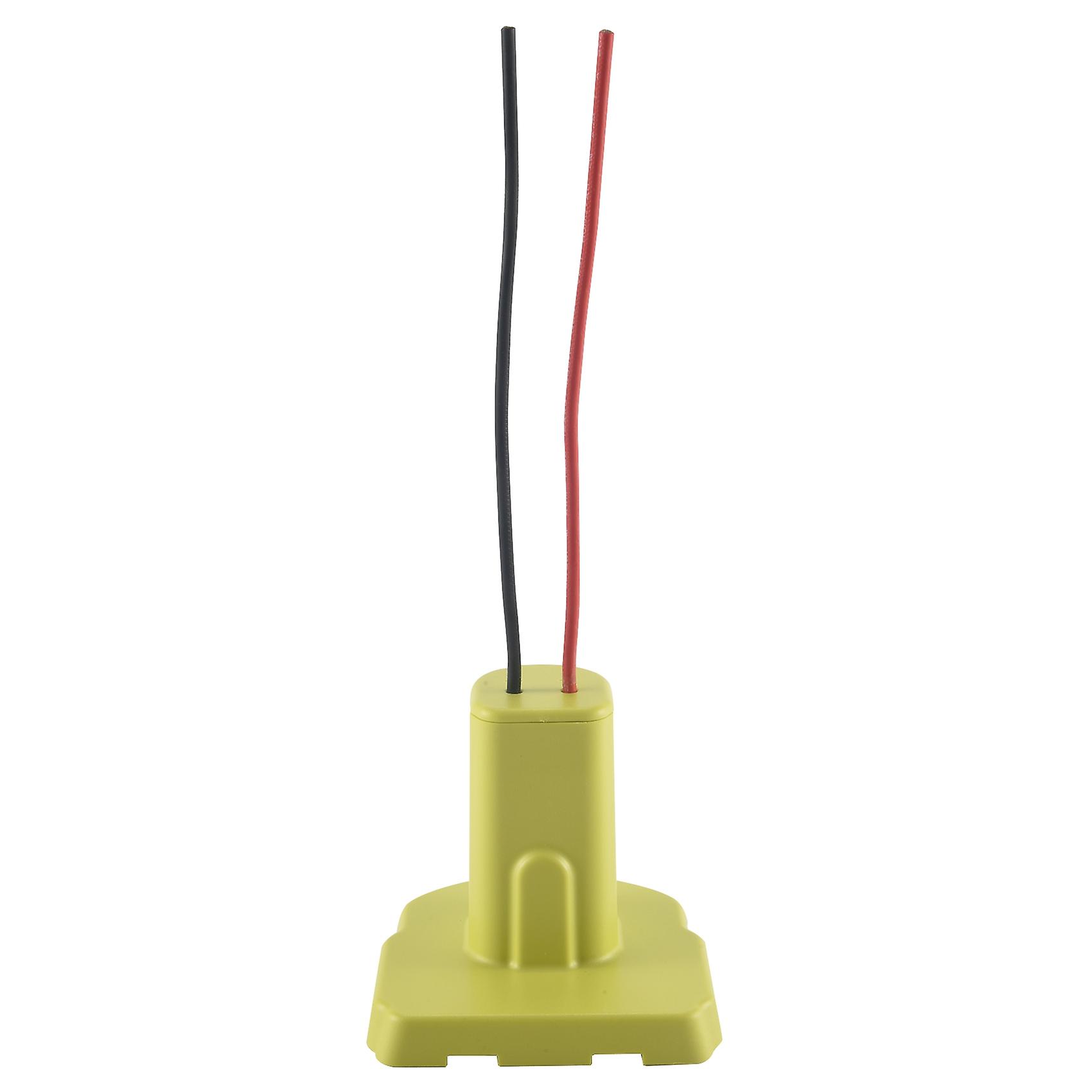 for Wheels Battery Adapter for One+ 18V Li- Battery, Tool Battery Converter with 12 Gauge Wire