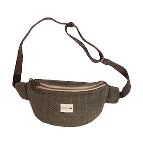Green jannu hemp belt bag 1 unit