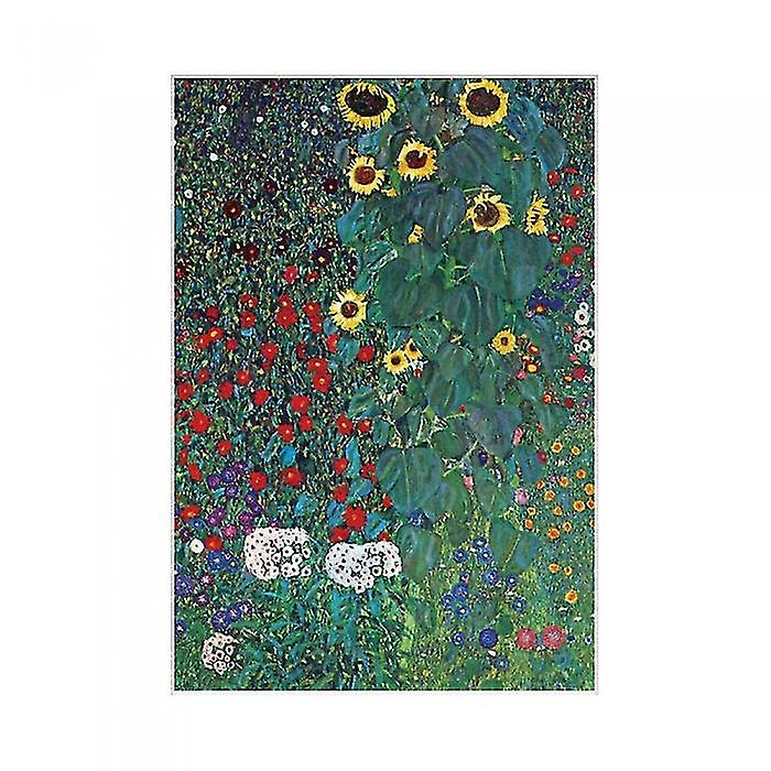 Gustav Klimt Garden Print