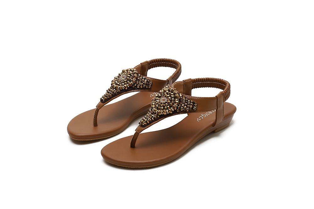 The Fairy Style Of Buns, Simple Heeled Sandals