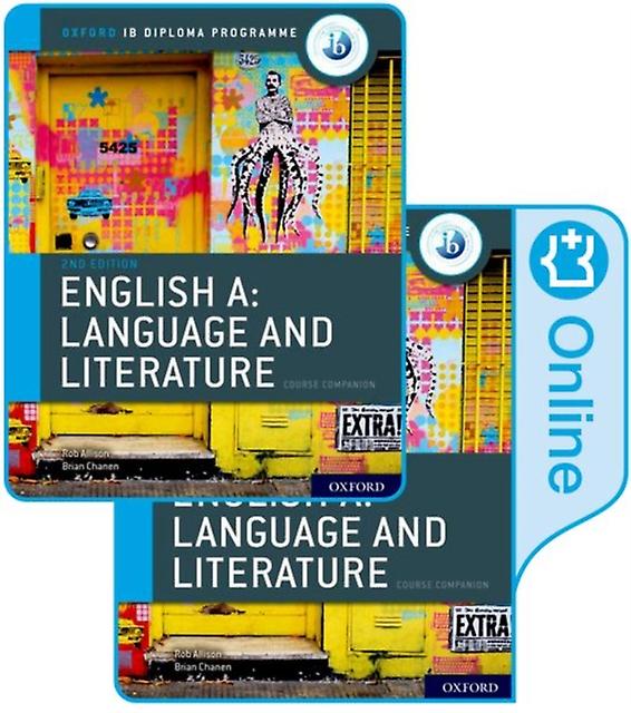 Oxford Ib Diploma Programme English A Language And Literature Print And Enhanced by Rob Allison Paperback Book