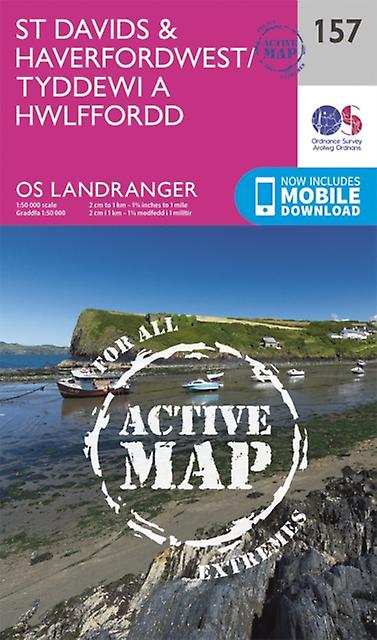 St Davids Haverfordwest by Ordnance Survey Paperback Book