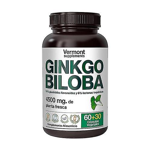 Ginkgo biloba 90 vegetable capsules