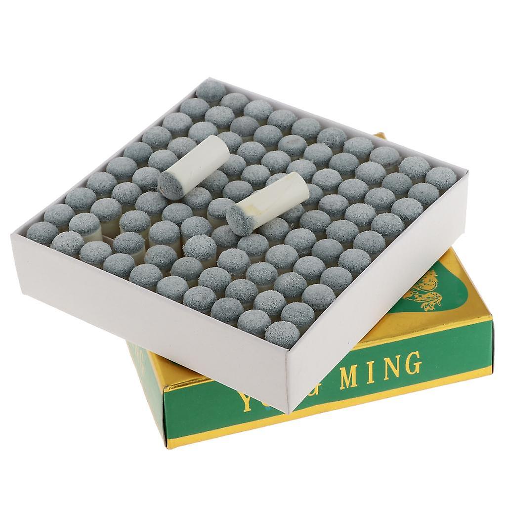 100 Stück Slip-On Pool Billard Queue Tips Snooker Stick Ferrulen 9mm