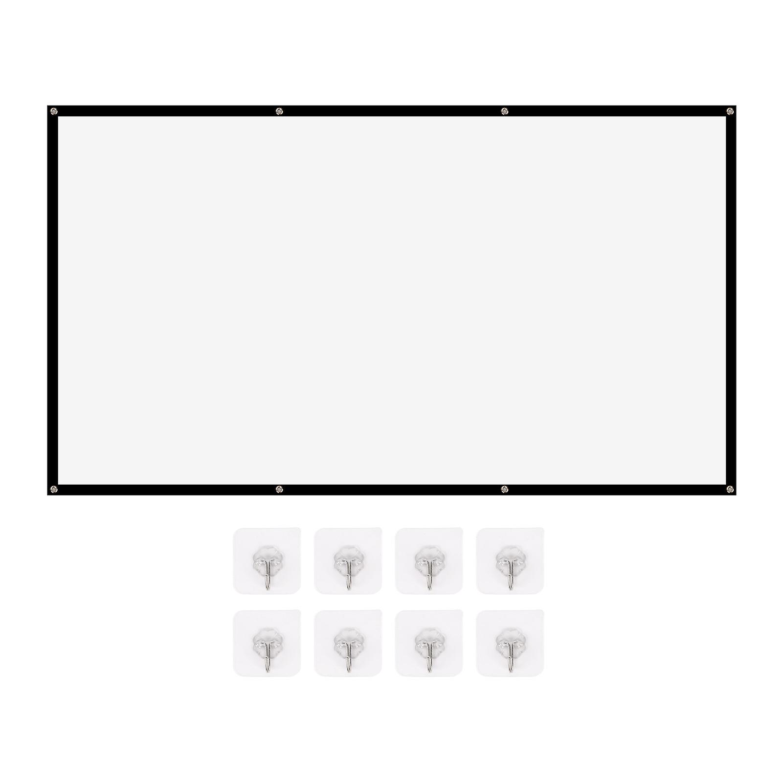 Foldable 100-Inch HD Projector Screen – Perfect for Any Setting