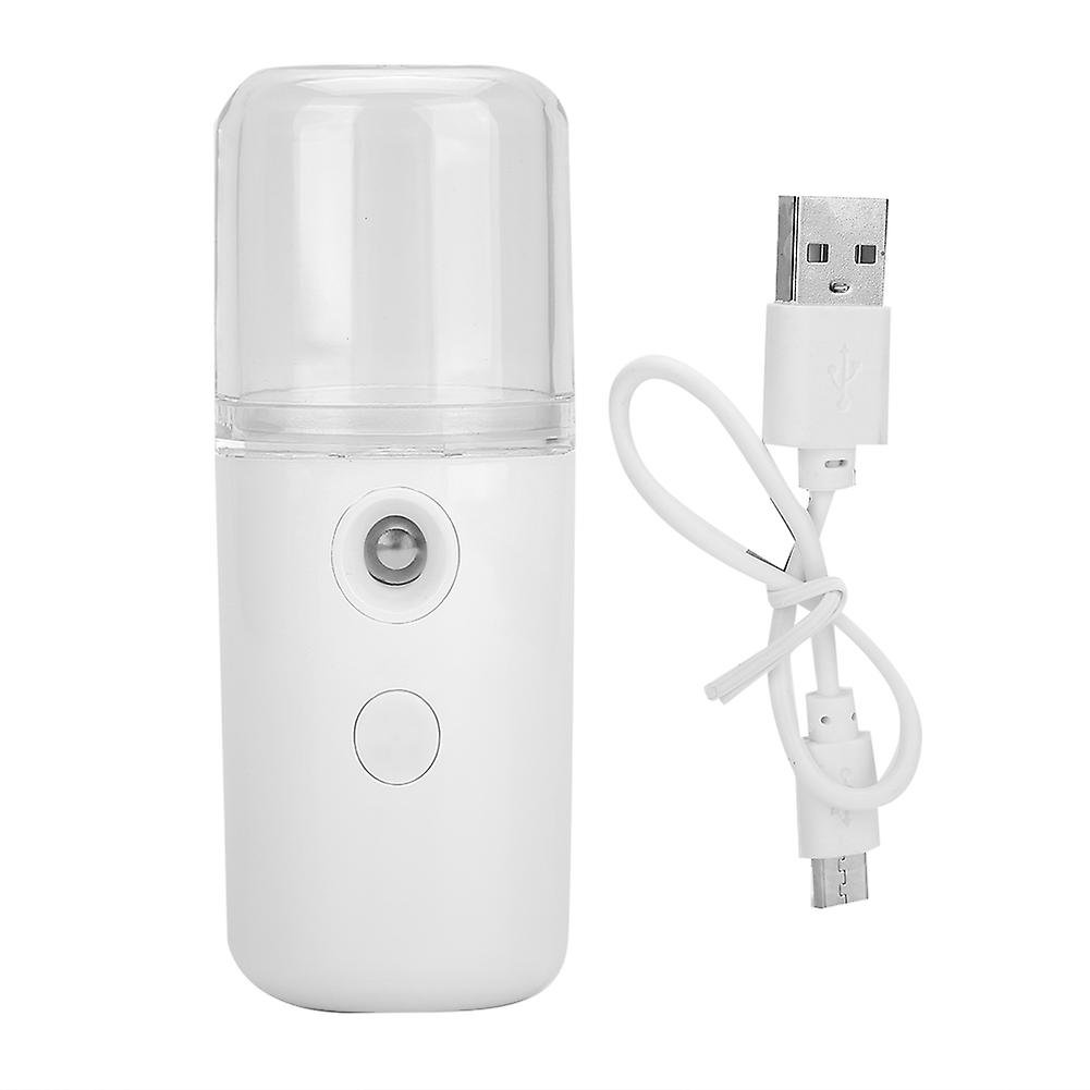 Portable Nano Facial Sprayer Moisturizing Nebulizer White
