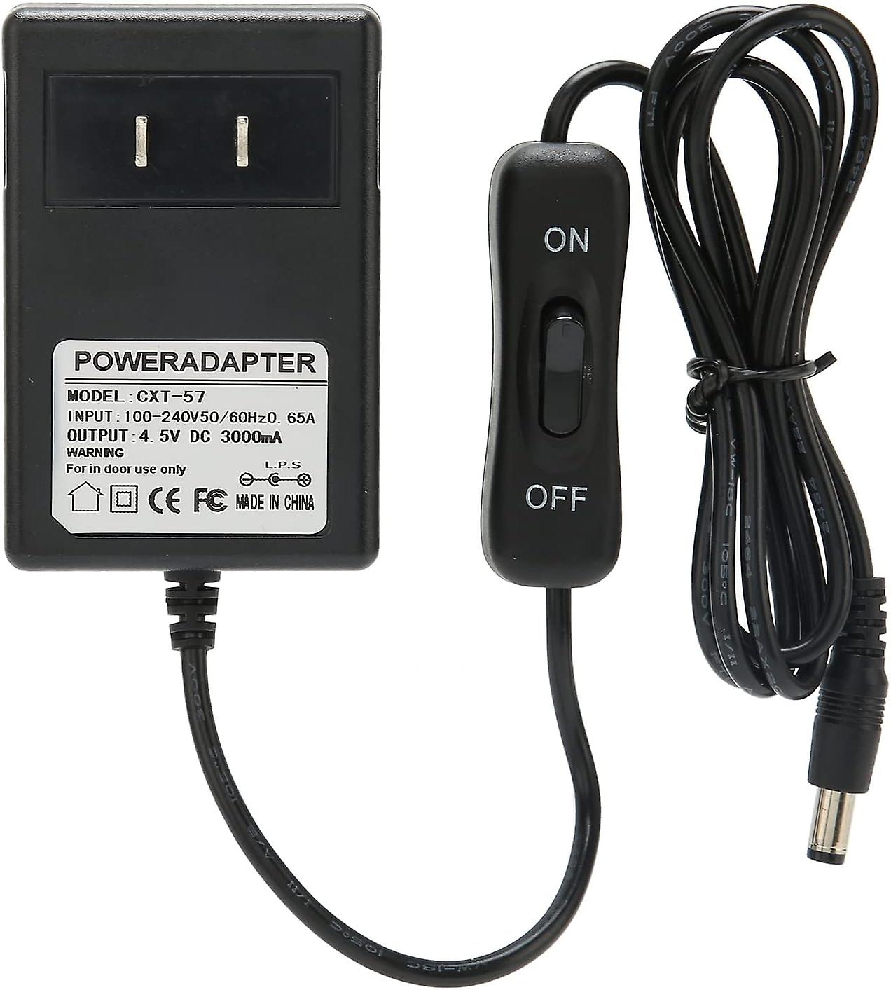 Foam Cutter Power Adapter, Plastic Metal 100‑240V Hot Wire Cutter Adaptor 50/60Hz Input for Replacem