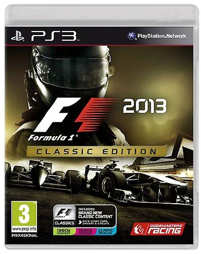 F1 2013 Classic Edition (PS3) - New & Sealed
