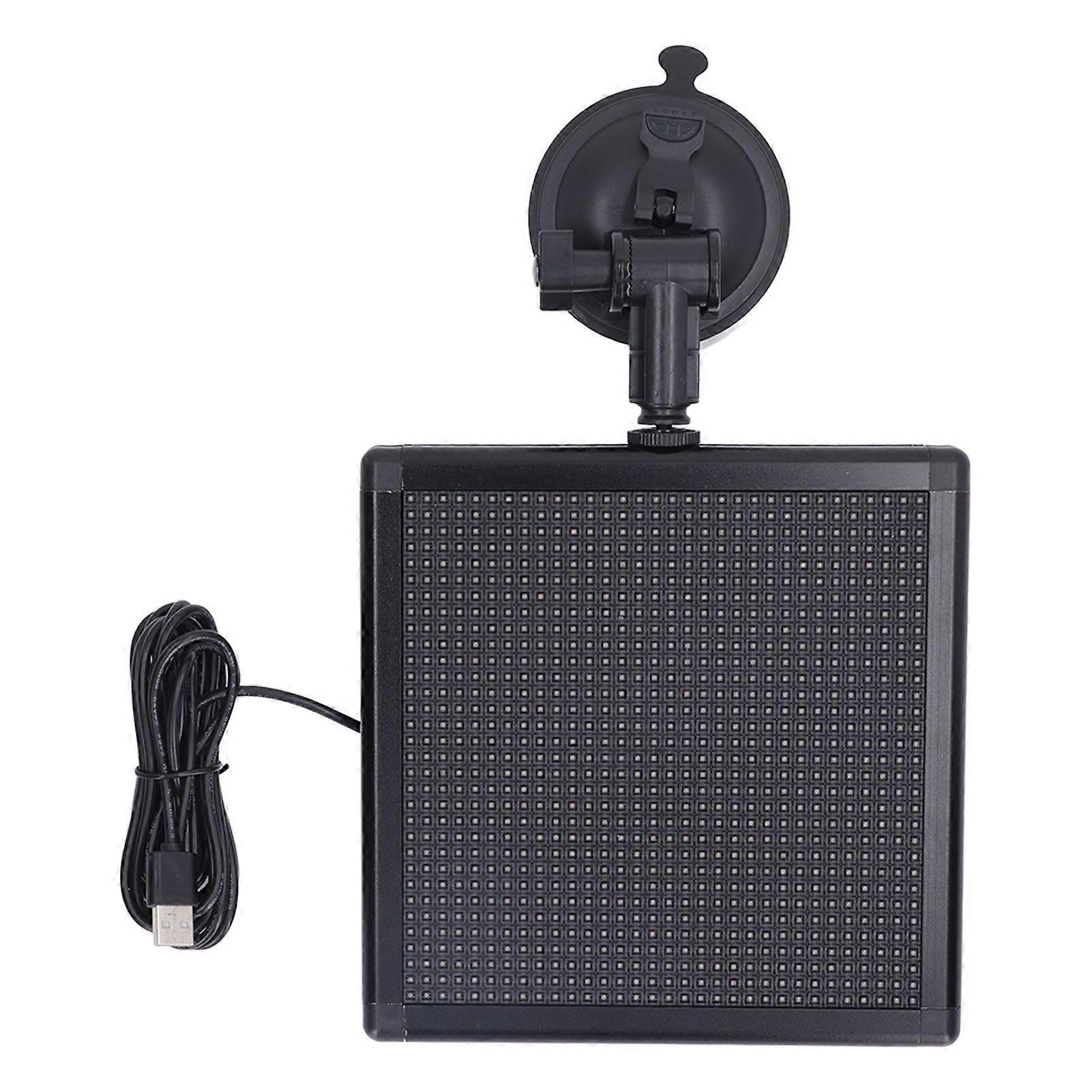 WF225RGB (185 * 185 * 22MM) APP WIFI Wireless Transmission Car LED Display Screen LED Emotion Screen 32 * 32 Resolution Car Rear Window LED Car