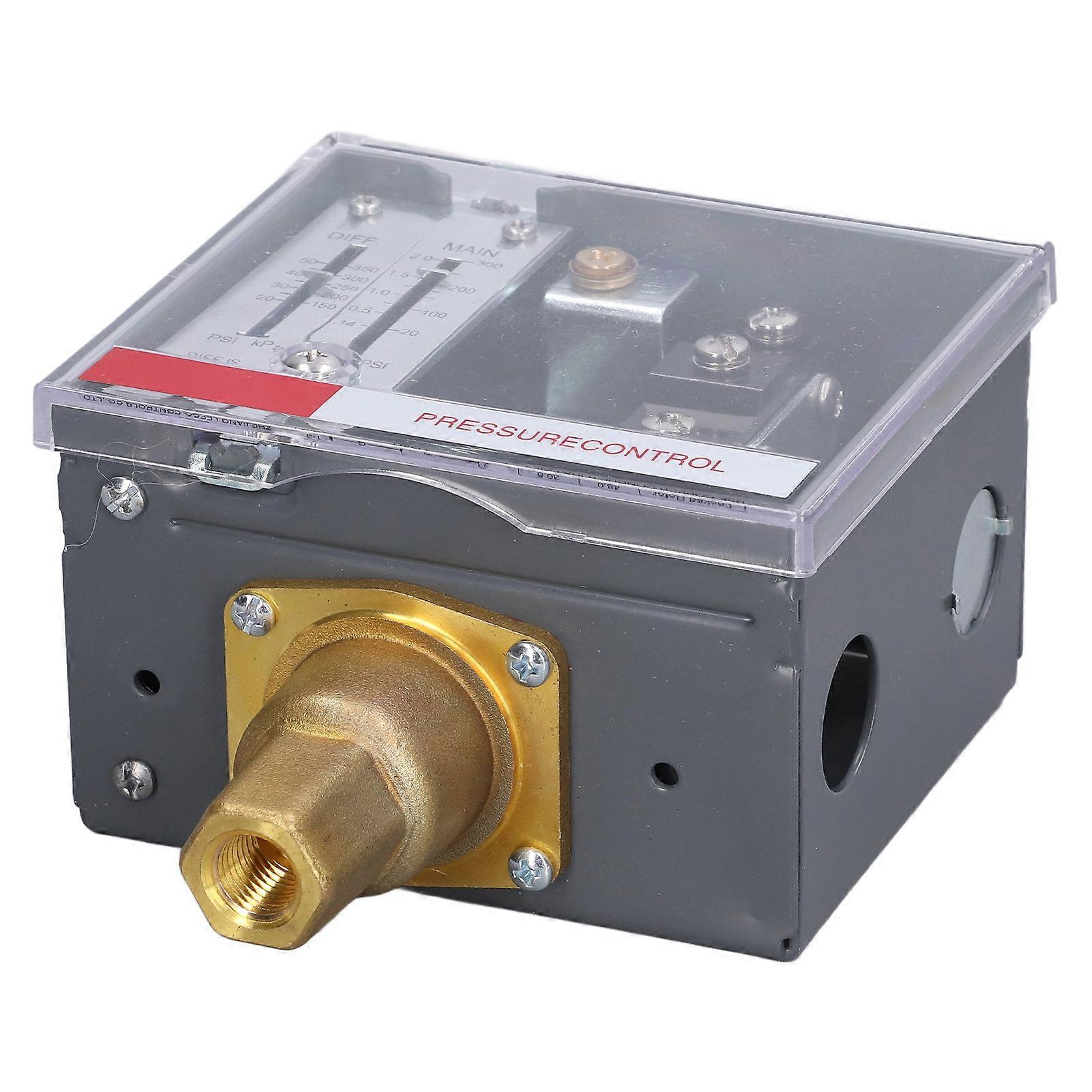 LEFOO LF56 Pressure Switch Adjustable Pressure Controller for Liquid and Steam NPT1/4?18 SPDT