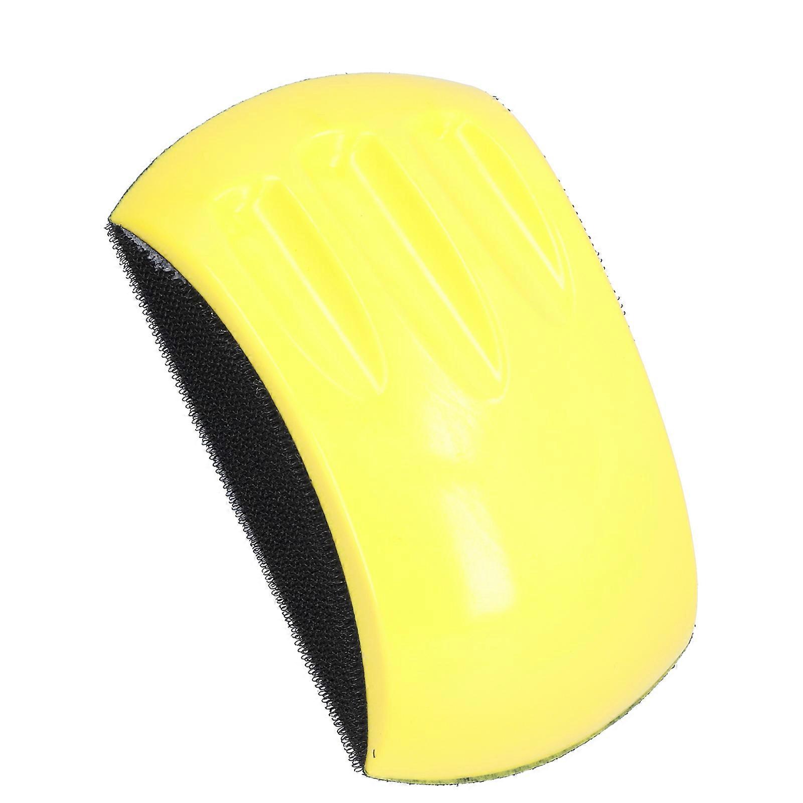 Hand Sanding Pad Mouse Type Hook and Loop PU Foam Sander Block Polishing Tool Accessories