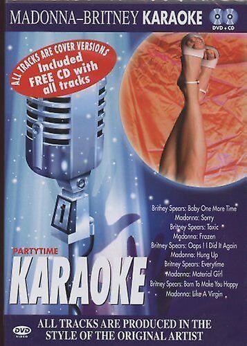 Partytime Karaoke DVD Region 2